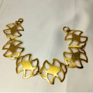 Pulseira Folheada a Ouro Estrela Grande