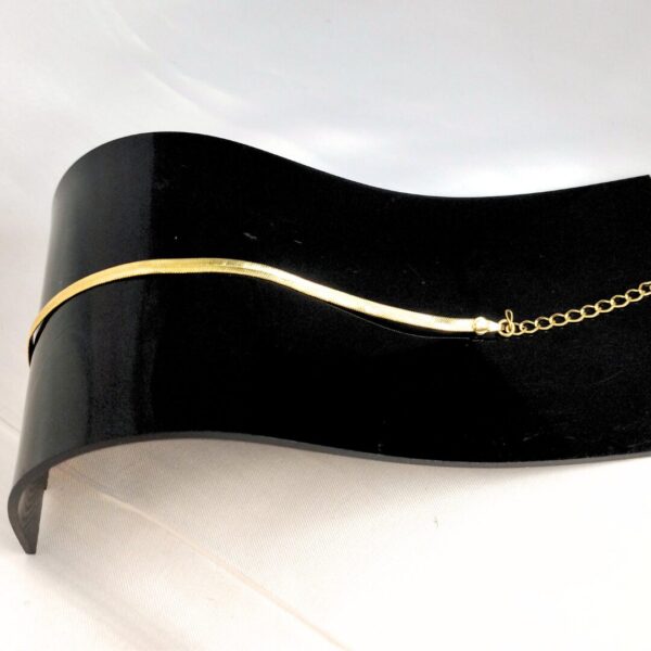 Pulseira Folheada a Ouro Laminada - Imagem 5
