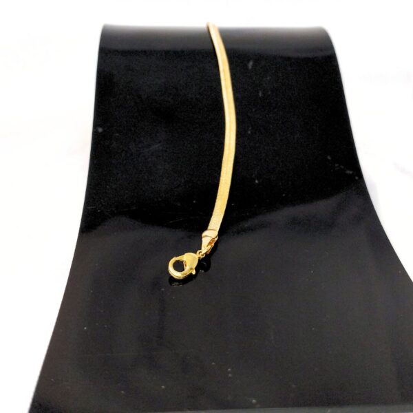 Pulseira Folheada a Ouro Laminada - Imagem 3