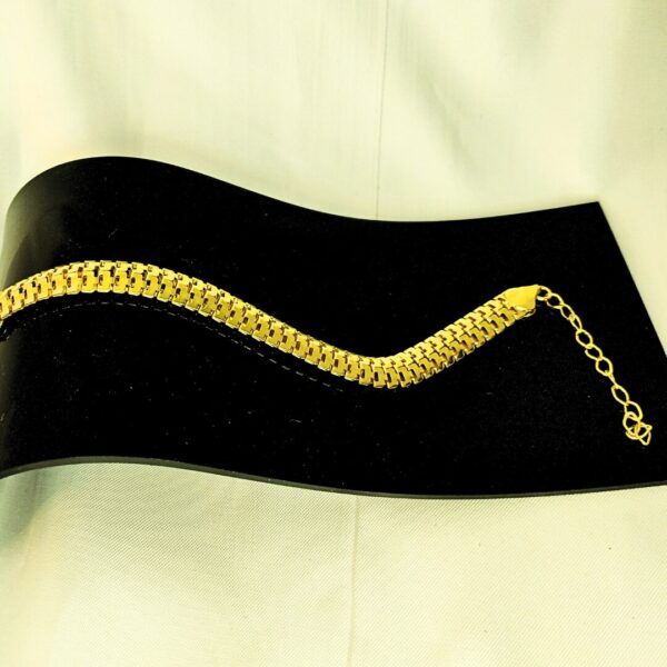 Pulseira Folheada a Ouro Lacraia - Imagem 3