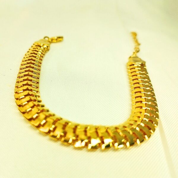 Pulseira Folheada a Ouro Lacraia - Imagem 6