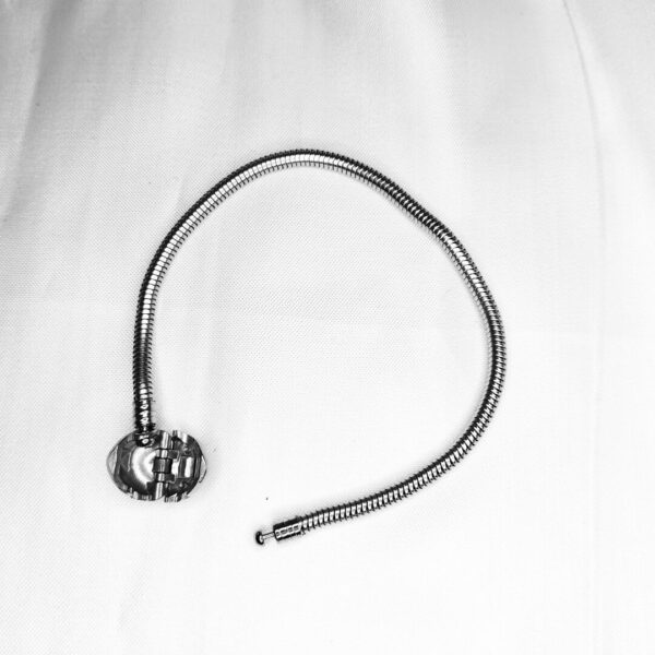 Pulseira de Aço Inox Pandora Coração - Imagem 7