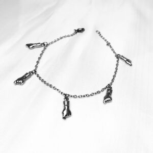 Pulseira de Aço Inox Figa